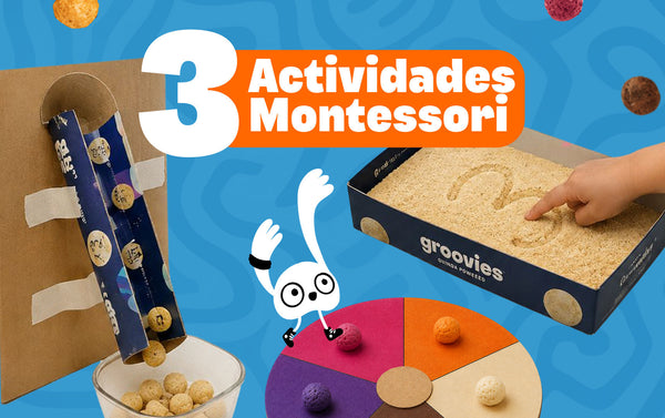 ¿Qué es el método Montessori? + 3 actividades montessori reciclando groovies
