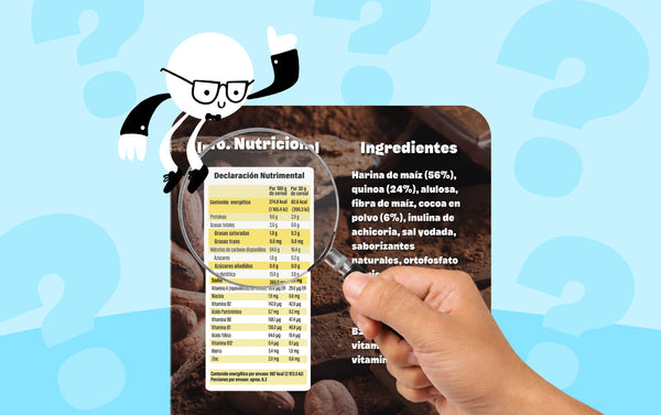 Cómo leer una etiqueta nutrimental sin complicarte la vida