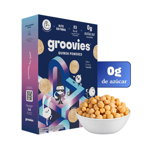 Caja de Groovies Frosted Vainilla
