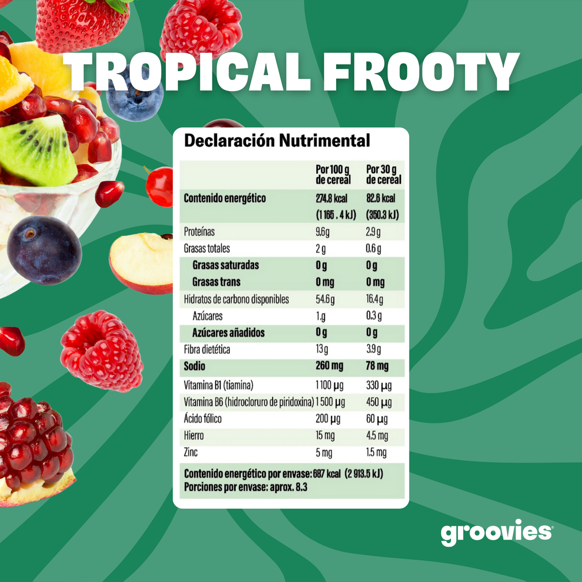 Tabla nutricional