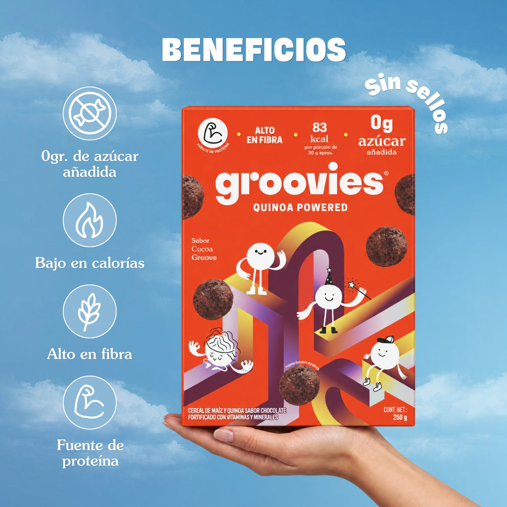 Groovies Cocoa Groove: beneficios