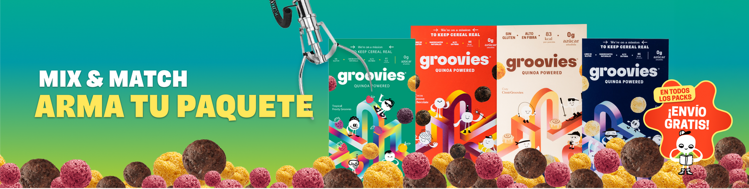 Arma tu pack de 4 cajas de Groovies