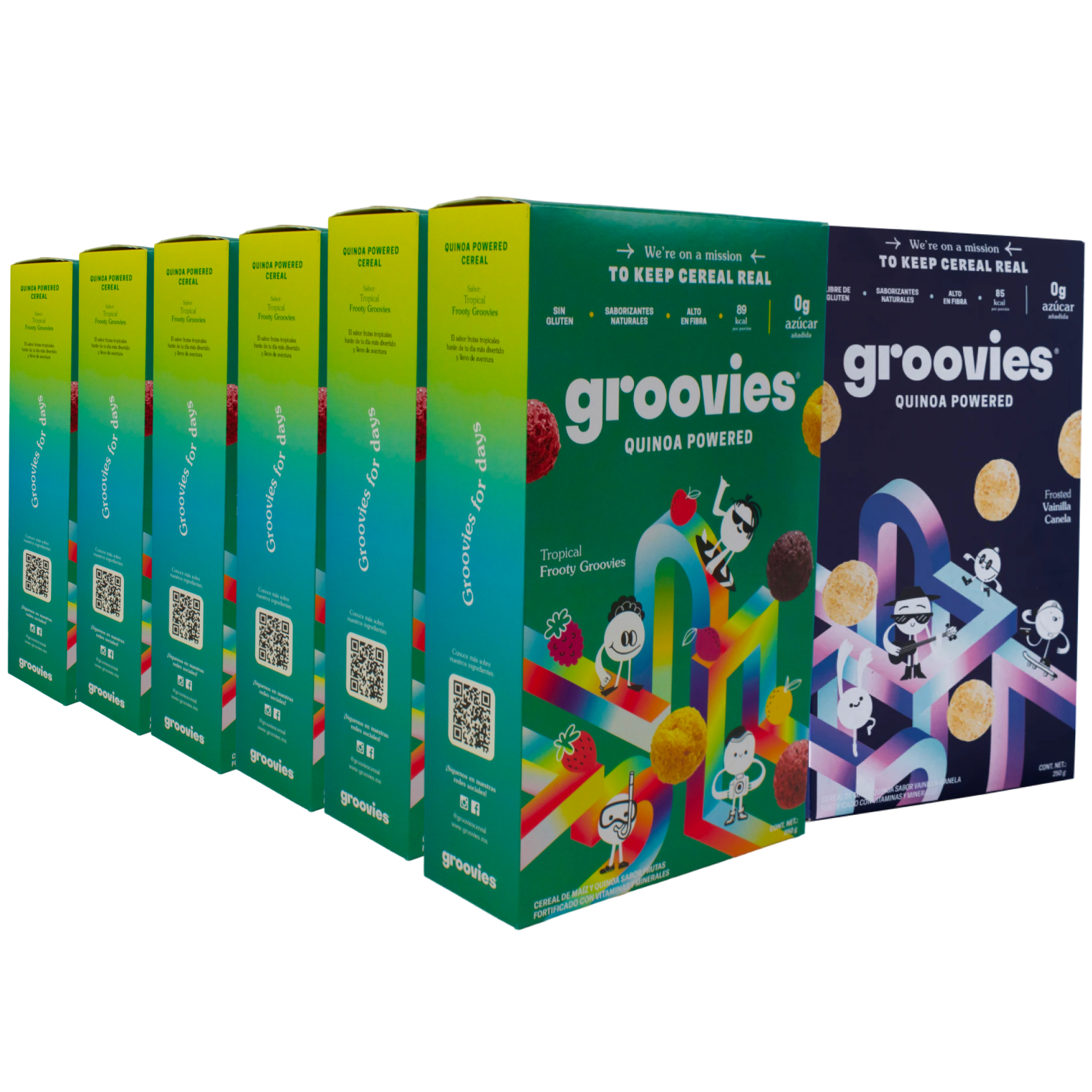 12 PACK  Mixto (Frooty y Vainilla)