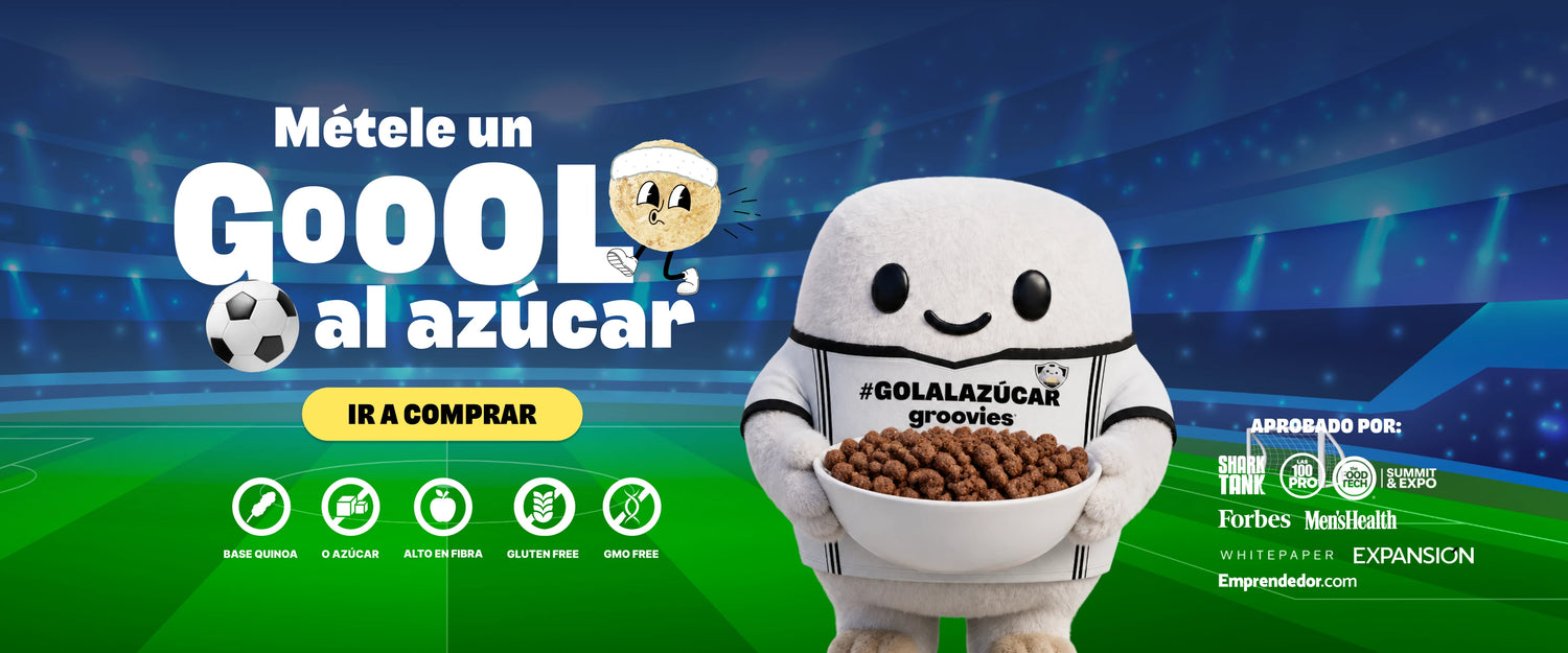 Groovies — cereal saludable sin azúcar