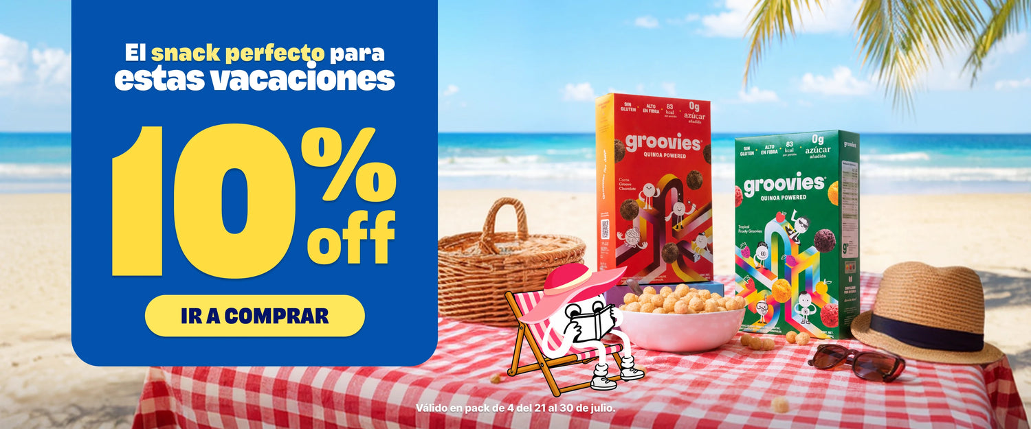Groovies — cereal saludable sin azúcar
